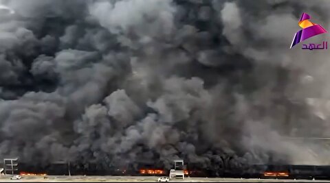 آتش‌سوزی بزرگ در کارخانه BYD در چین