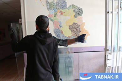 عکس: حضور جهادگران برای بازسازی مدارس