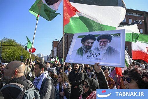 عکس: اعتراض ضدآمریکایی، صهیونیستی در برلین