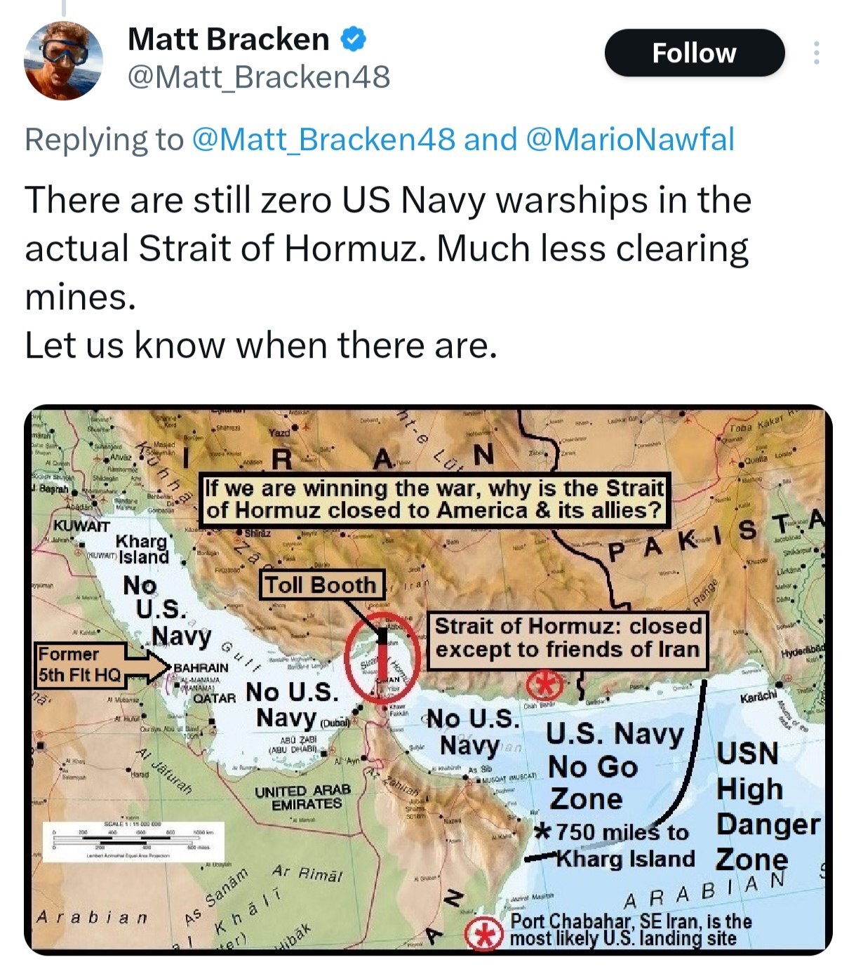 فعالان کشتیرانی از ترس ایران به تنگه&zwnj;هرمز نمی&zwnj;آیند