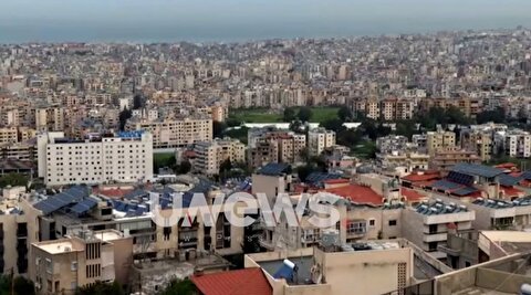 تصاویر بیروت در آرامش کامل پس از آتش بس