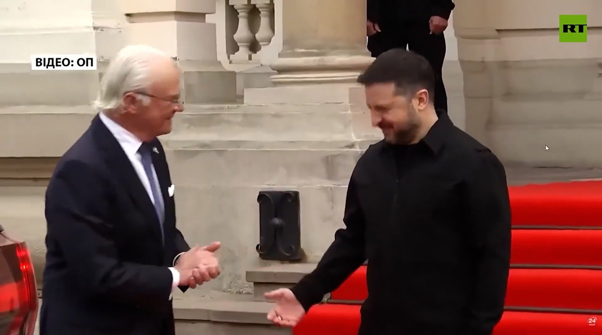 حرکت عجیب پادشاه سوئد که زلنسکی را شوکه کرد