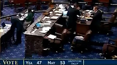 لحظات رای سنای آمریکا به ادامه جنگ با ایران