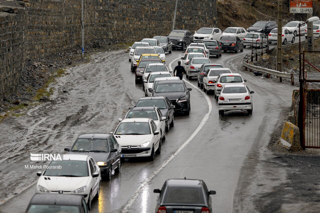 آخرین وضعیت ترافیکی در محورهای شمالی