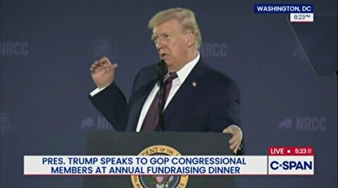 شگفتی ترامپ از یک حمله ایران با 100 موشک