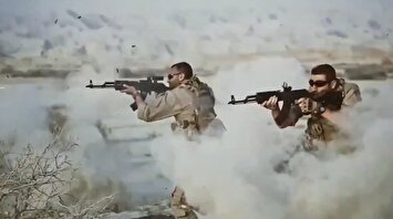 تصاویر کماندوهای ایران آماده شکار سربازان آمریکا: دایه دایه وقت جنگه