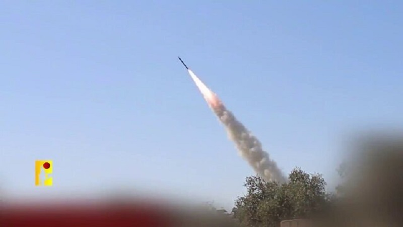 شلیک ۱۰۰ موشک از لبنان به سمت اراضی اشغالی