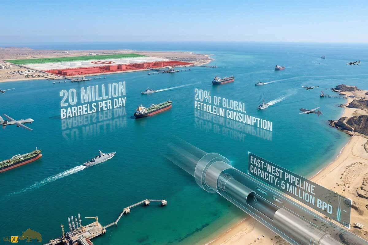 تنگه هرمز و اقتصاد مقاومتی؛ ایران همچنان شاهراه انرژی جهان را کنترل میکند تنگه هرمز و اقتصاد مقاومتی؛ ایران همچنان شاهراه انرژی جهان را کنترل میکند