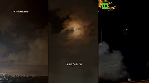 هفت ویدیو از بارش شبانه موشک‌های ایران روی سر صهیونیست‌ها