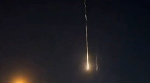 لحظات دریبل پاتریوت و اصابت موشک ایران به پایگاه آمریکا