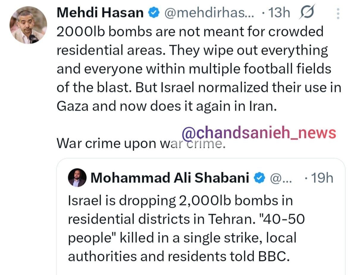 روز بیست و نهم/ پرتاب موشک&zwnj;ها از ایران به سمت نقب، بئر السبع، دیمونا/ انهدام سامانه&zwnj;های دفاع ضد موشکی / نفوذ موشک&zwnj;های سوخت جامد و مایع به پایگاه الخرج/بروز رسانی می شود