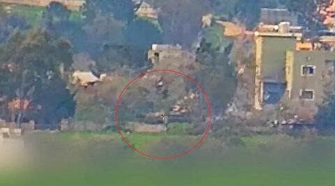 لحظه هدف قرار دادن تانک‌ مرکاوا توسط حزب الله