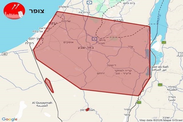 آژیر خطر ساکنان بسیاری از مناطق سرزمین‌های اشغالی را بی خواب کرد