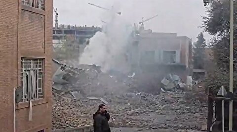 تصاویر دانشگاه علم و صنعت ایران پس از بمباران