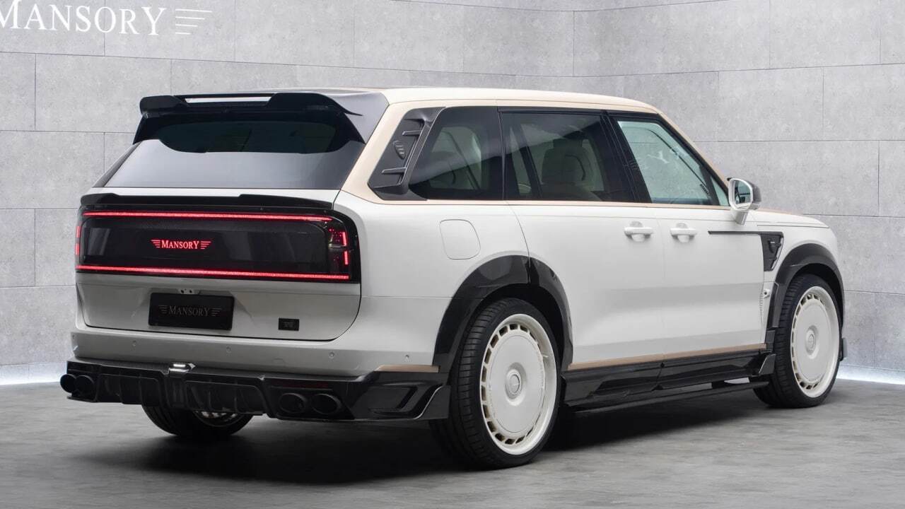 یک SUV چینی که از کارگاه اغراق&zwnj;آمیز اروپا سر درآورد؛ شاهکار جدید کوروش منصوری