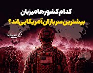 اینفوتابناک:نظامیان آمریکا درکدام کشور‌ها هستند؟