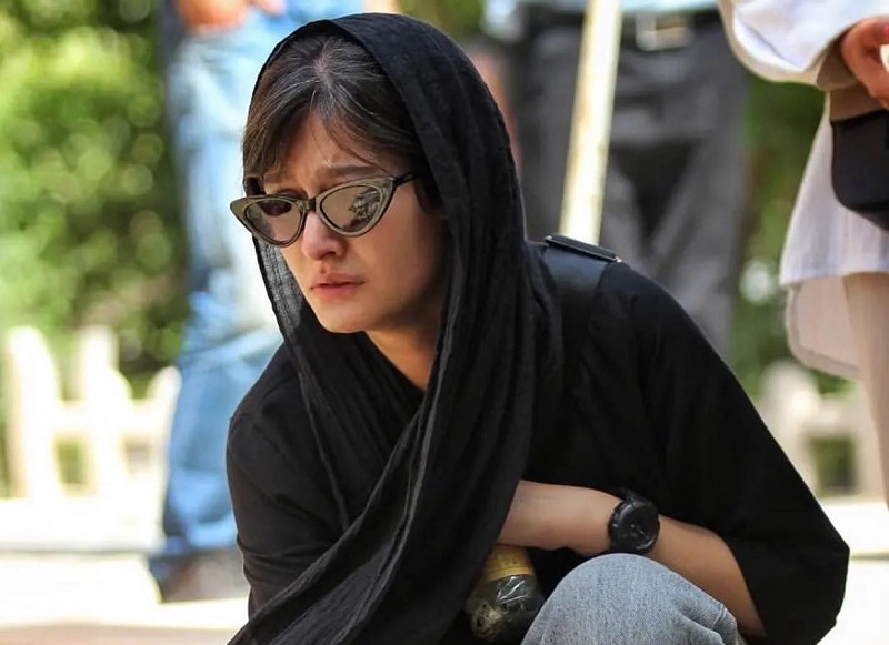 عکس: استوری پردیس احمدیه برای ماکان نصیری