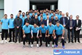 عکس: بازدید رئیس جمهور از اردوی تیم ملی فوتبال