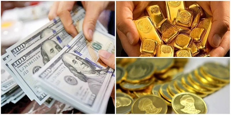 ثبات نسبی در بازار طلا و ارز + جدول قیمت