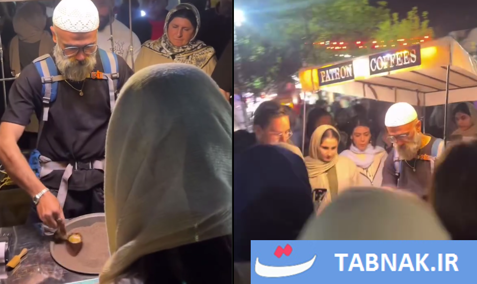 کوچک ترین کافه جهان، در حال حرکت در شهرهای ایران/ قهوه... جوش، روی دوش