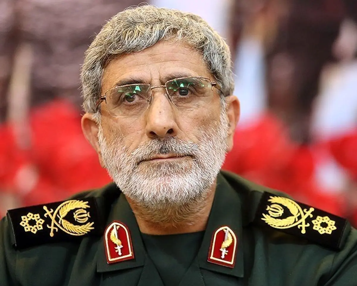 پیام سردار قاآنی در پی شهادت فرمانده عزالدین قسام پیام سردار قاآنی در پی شهادت فرمانده عزالدین قسام