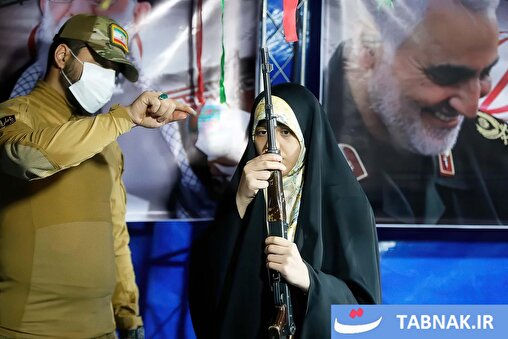عکس: آموزش سلاح به شهروندان در تهران