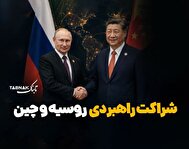 اینفوتابناک | شراکت راهبردی روسیه و چین