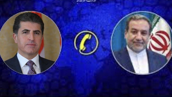 گفتگوی رئیس منطقه کردستان عراق با عراقچی