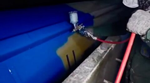 تصاویر رونمایی از موشک آبی برای پسران ایران