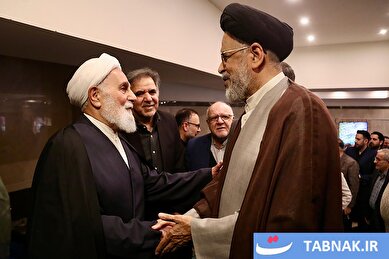 مراسم ختم مادر همسر حجت السلام ‌و المسلمین علی اکبر ناطق نوری