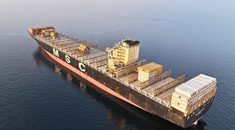 ویدیوی تازه از عرشه کشتی توقیفی ایران با زیرنویس عبری