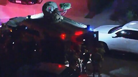 لحظات هجوم نیروهای ویژه به خانه ضارب ترامپ