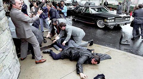 لحظه ترور یک رئیس جمهور دیگر در محل ترور ترامپ