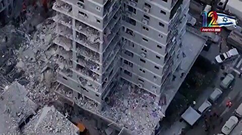 گزارش کانال 12 اسرائیل از شدت ضربه موشکی ایران به اسرائیل