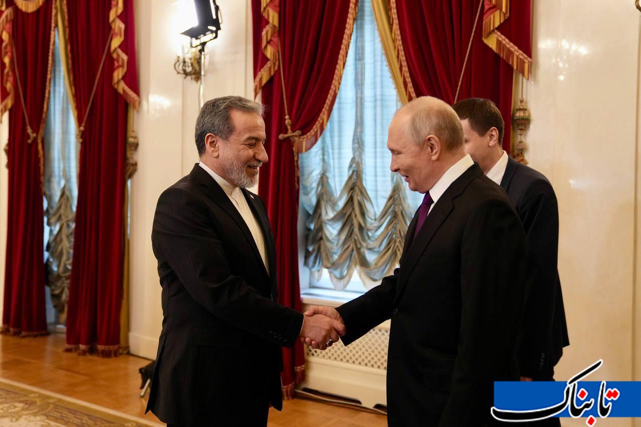 پوتین به عراقچی: برای تامین منافع ایران هرکاری انجام خواهم داد