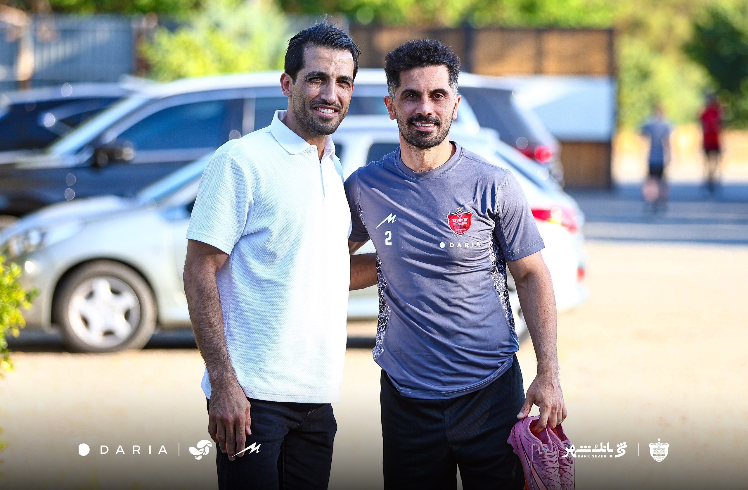 حضور وحید امیری در جمع پرسپولیسی‌ها +عکس