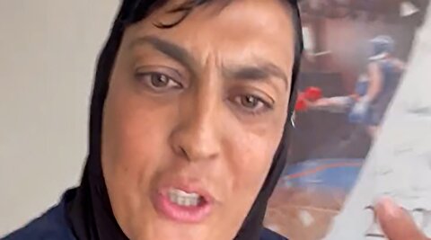 ویدیوی چاقو کردن الهه منصوریان در فدراسیون ووشو!