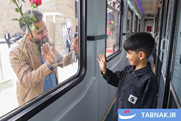 عکس: افتتاح و بهره‌برداری از راه آهن اردبیل- میانه