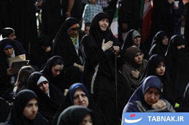 عکس: دلدادگان رهبر شهید در خیابان کشوردوست