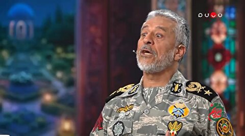 دریاردار سیاری به آمریکا: اگر مرد هستید جلو بیایید