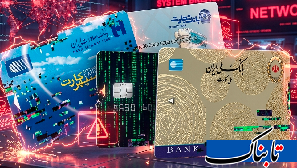 اختلال گسترده در خدمات سه بانک ملی، صادرات و تجارت/ پای حمله سایبری در میان است؟