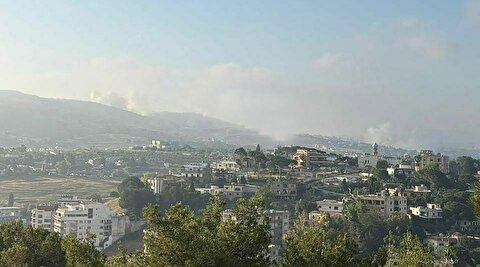 تصاویر حملات جنگنده‌های رژیم اسرائیل پس از توافق ایران و اسرائیل