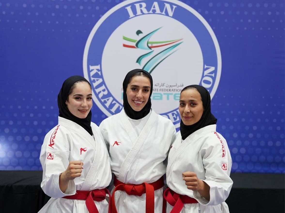 کاتای تیمی بانوان ایران برنز گرفت