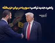 اینفوتابناک | راهبرد جدید ترامپ برای سوریه و حزب الله