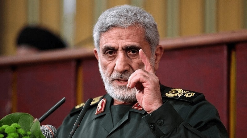 پیام عبری سردار قاآنی به سربازان ارتش رژیم صهیونیستی
