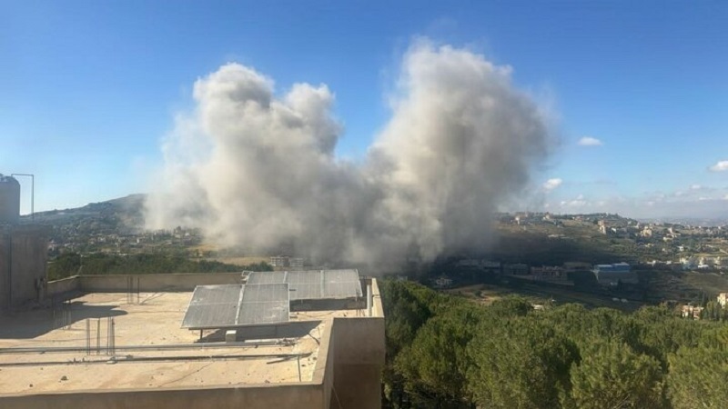 موج جدید بمباران مناطق جنوبی لبنان