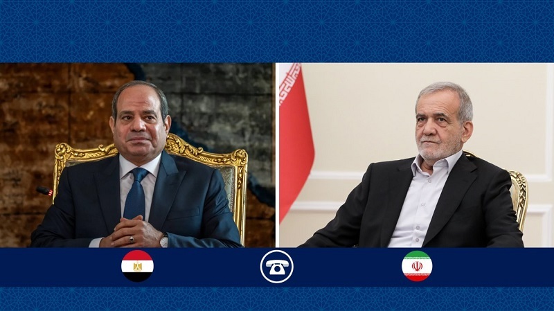 جزئیات گفتوگوی پزشکیان با رئیس جمهور مصر