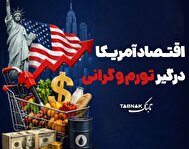 اینفوتابناک | اقتصاد آمریکا درگیر تورم و گرانی