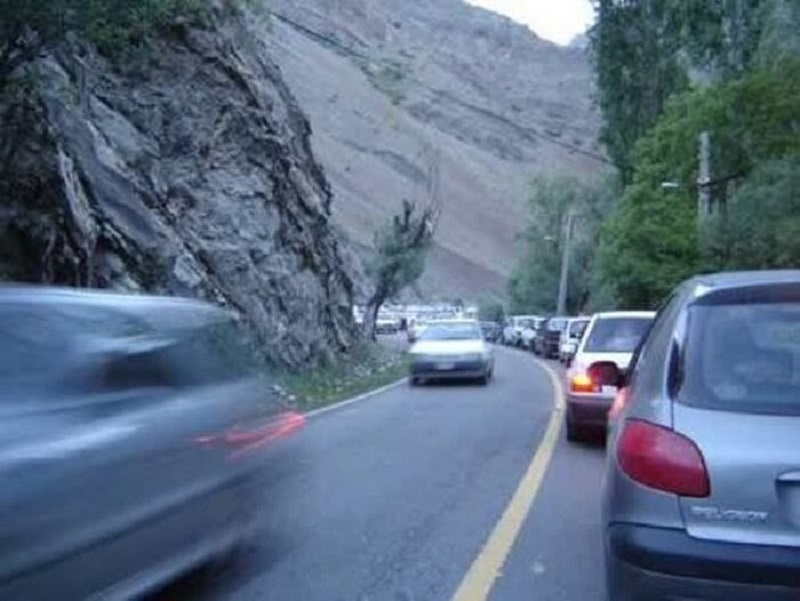 ترافیک سنگین در محورهای شمالی