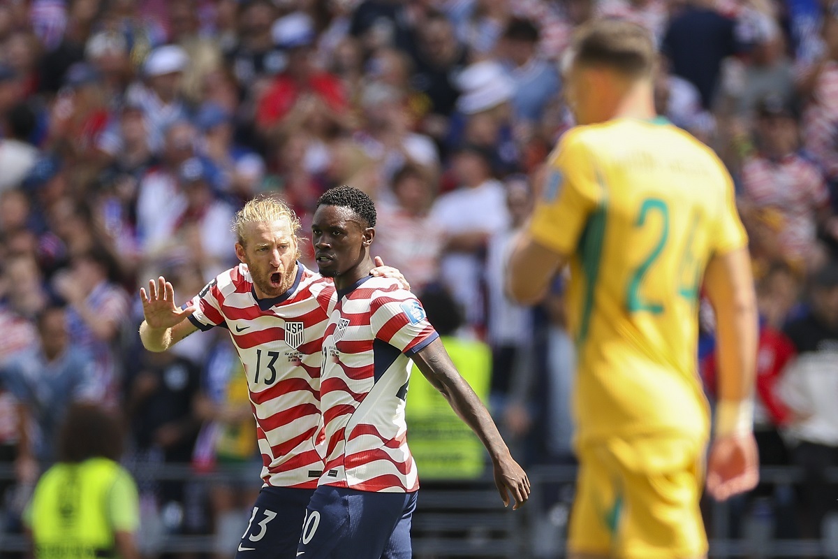 ب